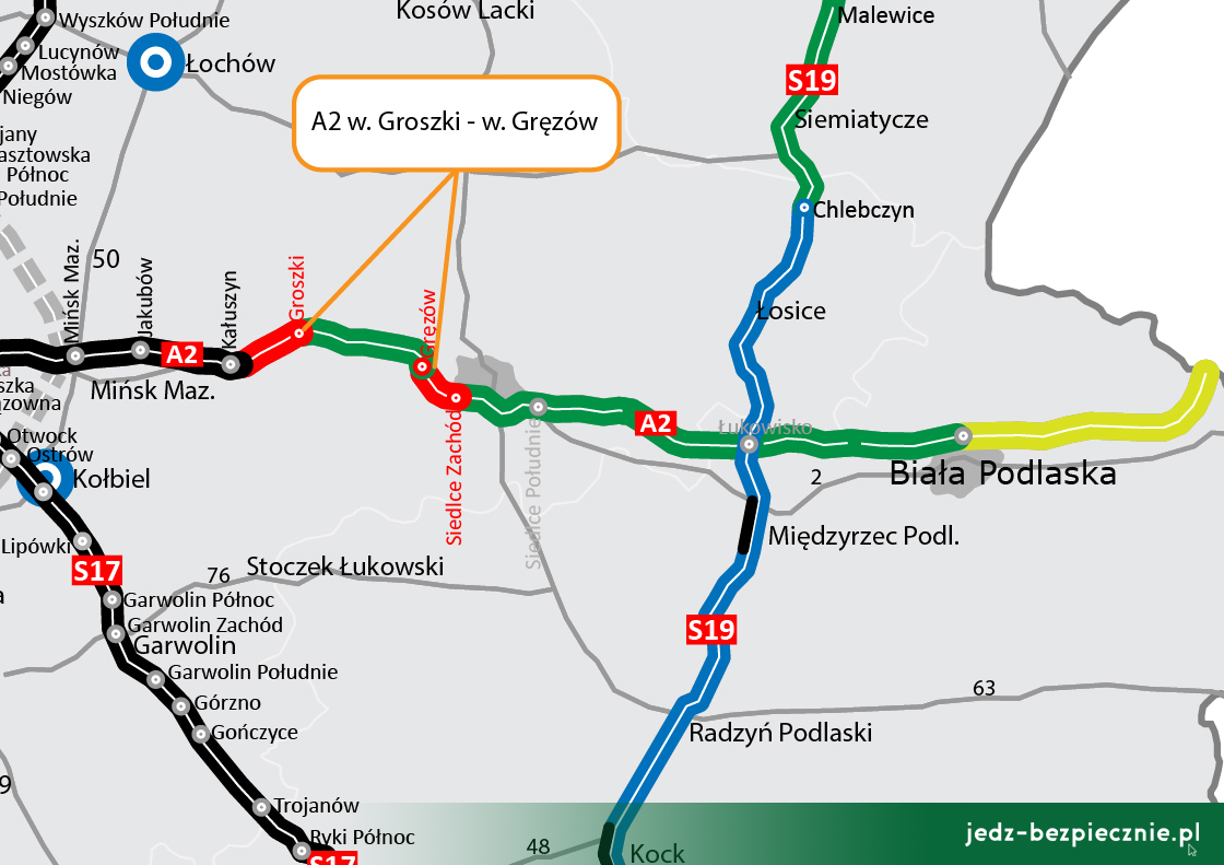 Polskie drogi - przetarg na A2 Groszki - Gręzów